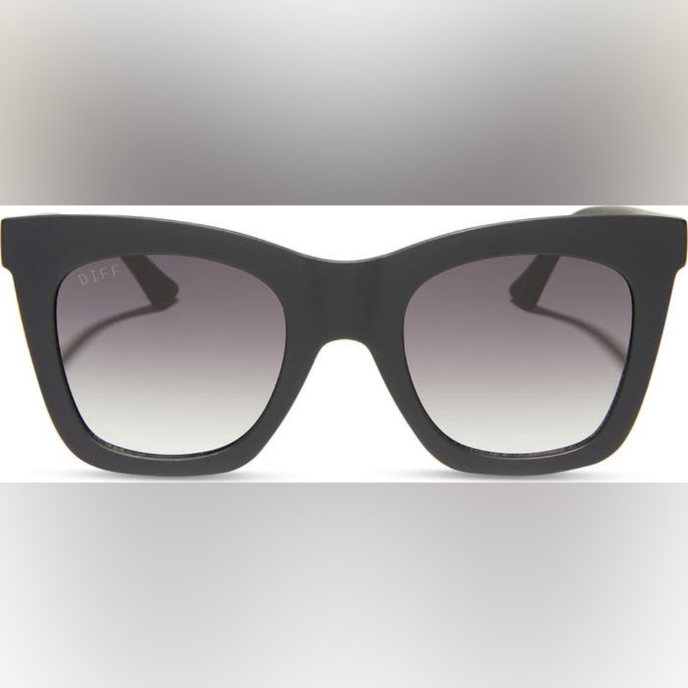 DIFF Black DIFF EYEWEAR Rhys Sunglasses - Picture 3 of 8